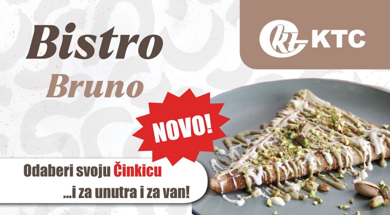 Palačinke – KTC Bistro Bruno, Križevci