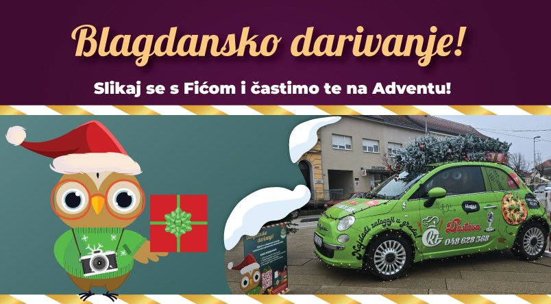 Slikaj se s Fićom i častimo te na Adventu!