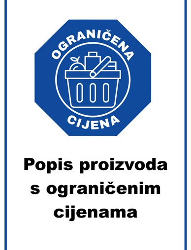 Popis proizvoda s ograničenim cijenama