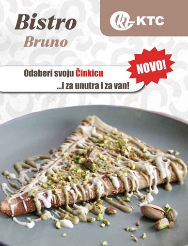 Palačinke – KTC Bistro Bruno, Križevci