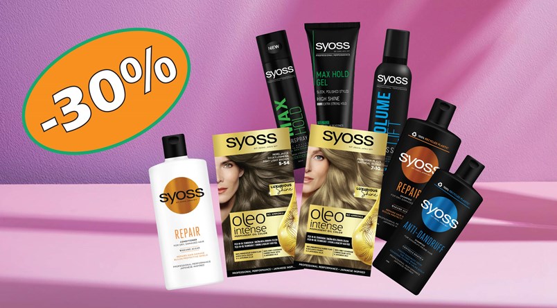 Popust na kozmetiku Syoss