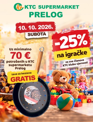Posebne pogodnosti u supermarketu Prelog
