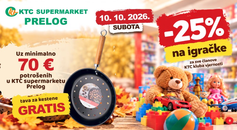 Posebne pogodnosti u supermarketu Prelog