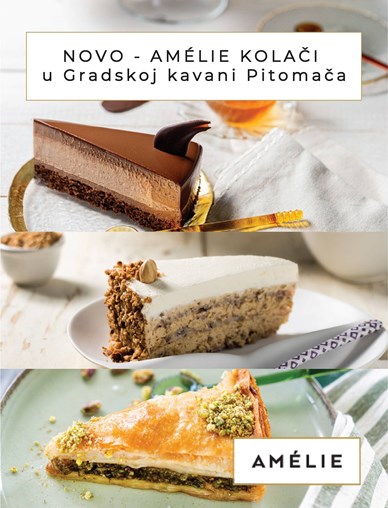 NOVO - Amélie kolači u kavani