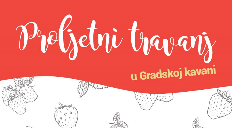 Proljetni travanj u Gradskoj kavani