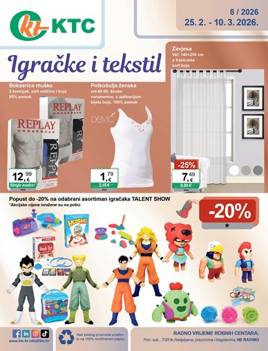 Katalog igračke i tekstil