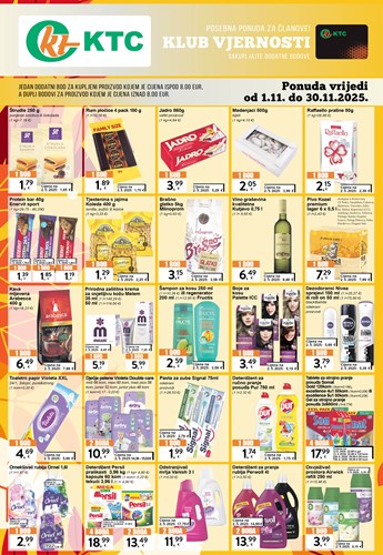 Dodatni bodovi studeni