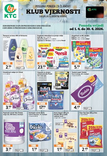 Dodatni bodovi travanj