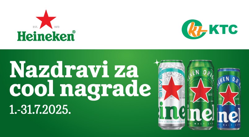 Nagradna igra  "Heineken i KTC nagrađuju"