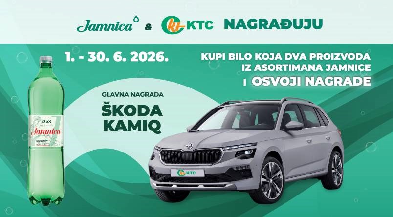 Nagradna igra  "Jamnica i KTC nagrađuju"