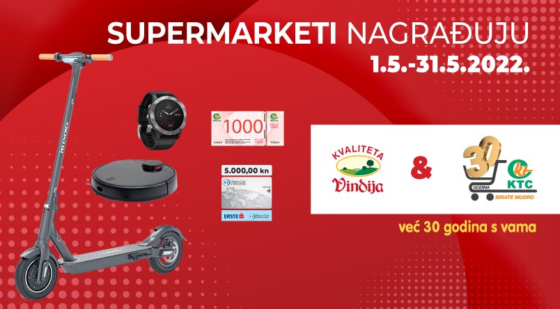 Nagradna igra "Vindija i KTC nagrađuju"