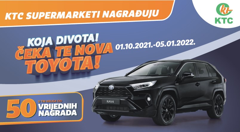Nagradna igra “KTC Supermarketi nagrađuju – jesen/zima 2021”
