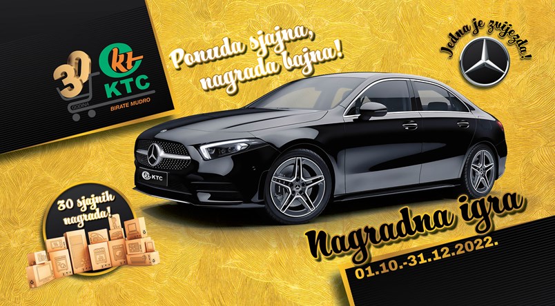 Nagradna igra "KTC Supermarketi nagrađuju – jesen/zima 2022"