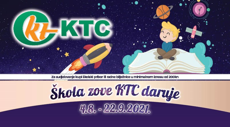 Nagradna igra “Škola zove KTC daruje 2021.”