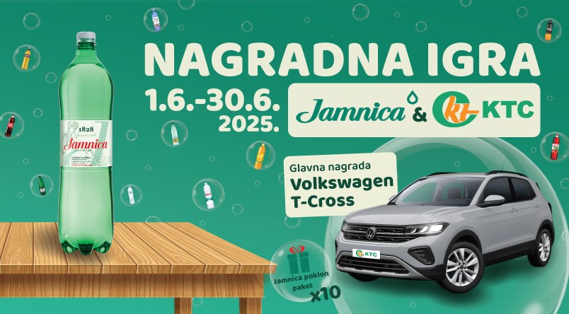 Nagradna igra  "Jamnica i KTC nagrađuju"