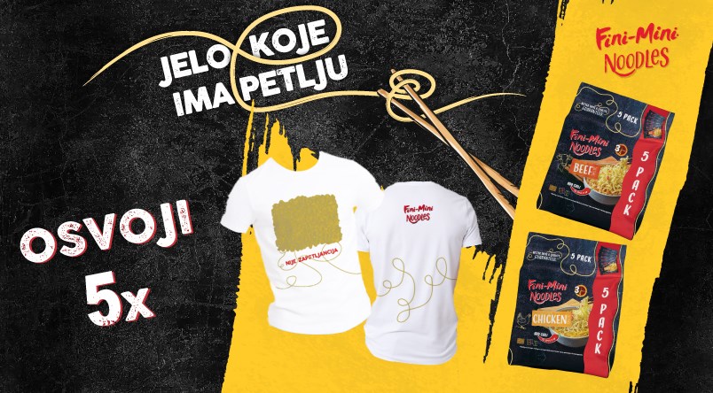 Nagradni natječaj "Podravka fini-mini noodles darivanje"