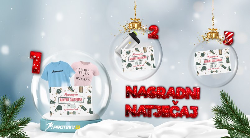 Nagradni natječaj "Proteini.si darivanje"