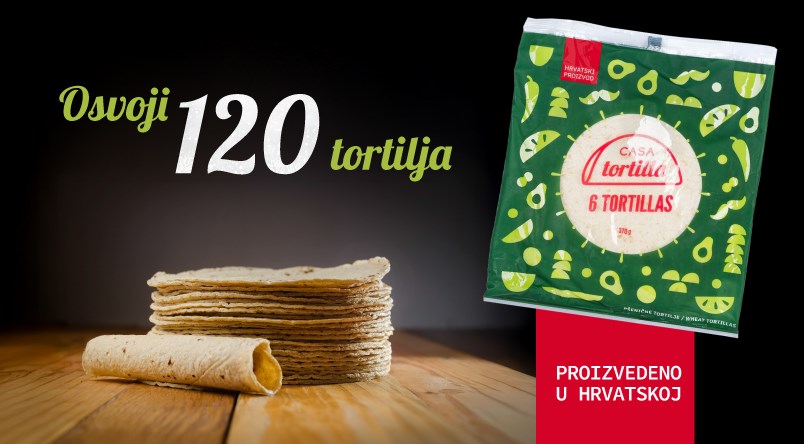 Nagradni natječaj "Osvoji 120 tortilja"