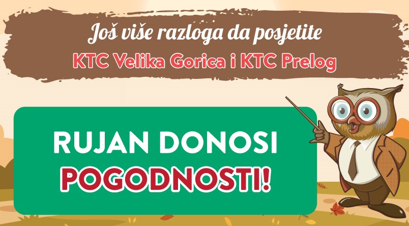 Pogodnosti u rujnu