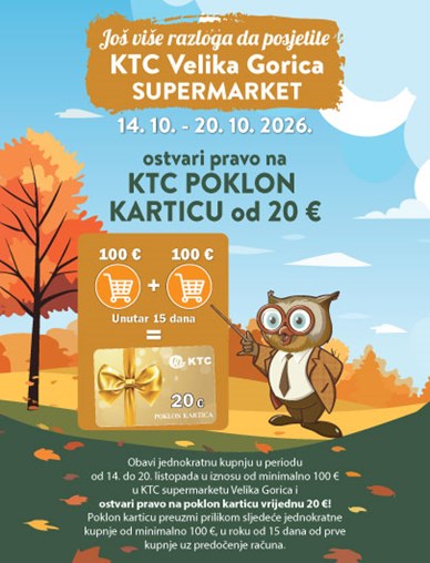 Posebne pogodnosti u KTC supermarketu Velika Gorica