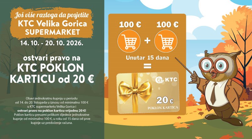 Posebne pogodnosti u KTC supermarketu Velika Gorica