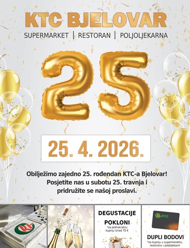 KTC Bjelovar slavi 25. rođendan!