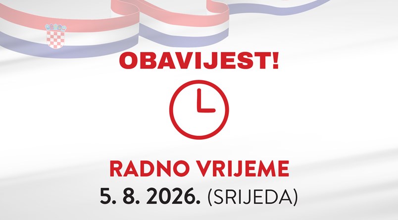 Radno vrijeme 5. 8. 2026.