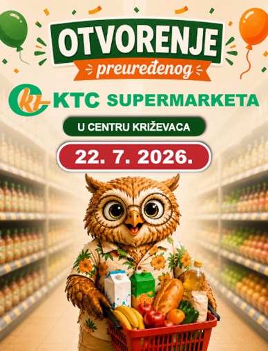 Ponovno otvorenje supermarketa Križevci