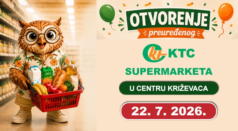 Ponovno otvorenje supermarketa Križevci