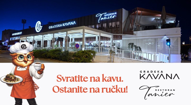OTVORENO-Gradska kavana i restoran Tanier