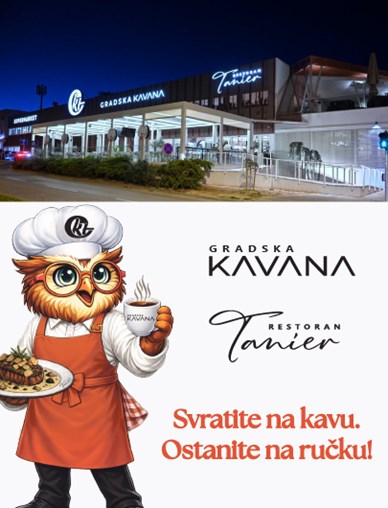 OTVORENO-Gradska kavana i restoran Tanier