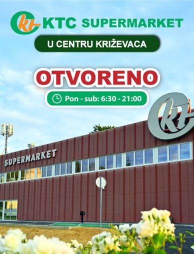 Otvorili smo preuređeni KTC supermarket u centru Križevaca