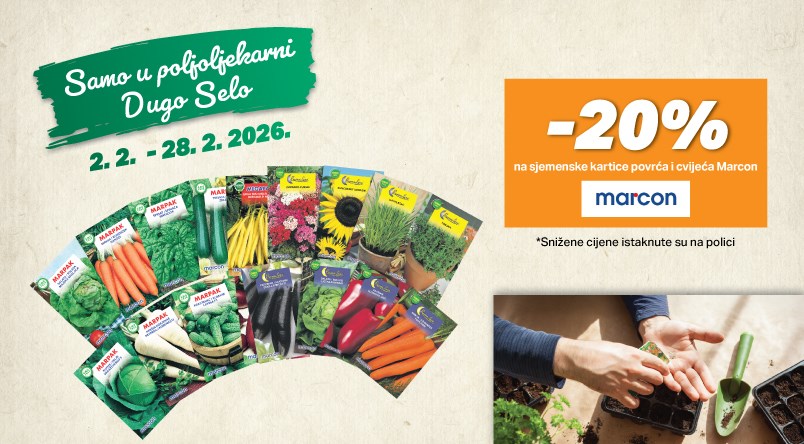 Popust na sjemenske kartice u KTC poljoljekarni Dugo Selo