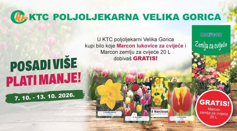 Posadi više, plati manje u KTC poljoljekarni Velika Gorica!