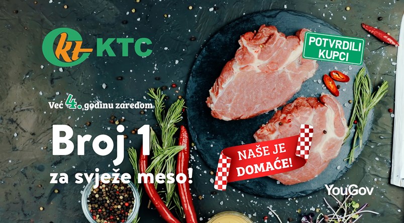 KTC broj 1 u svježem mesu
