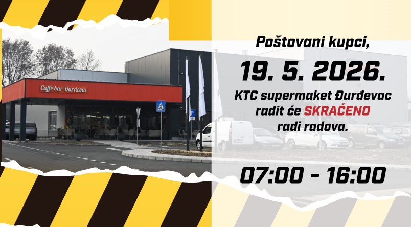 Supermarket Đurđevac-19. 5. 2026.