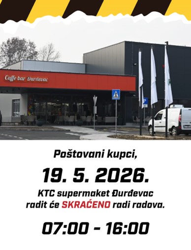 Supermarket Đurđevac-19. 5. 2026.